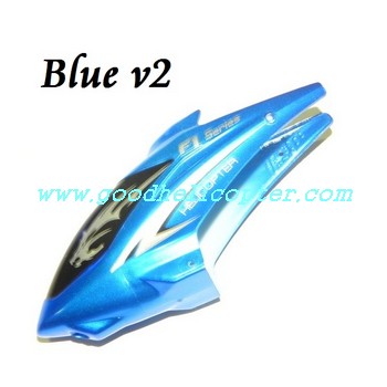 dfd-f101-f101a-f101b helicopter parts V2 head cover (blue color)